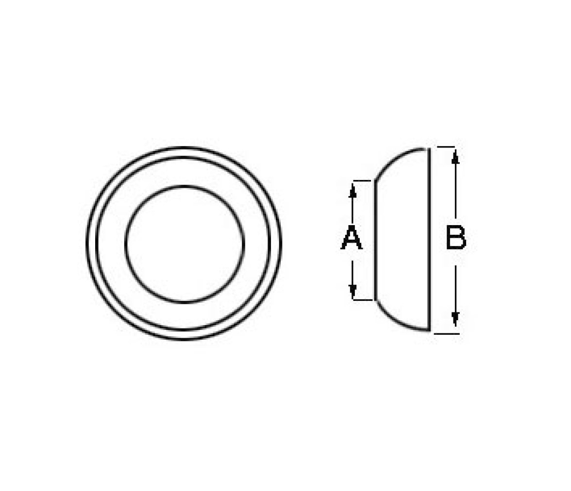 Terminal Asiento Acero Inox
