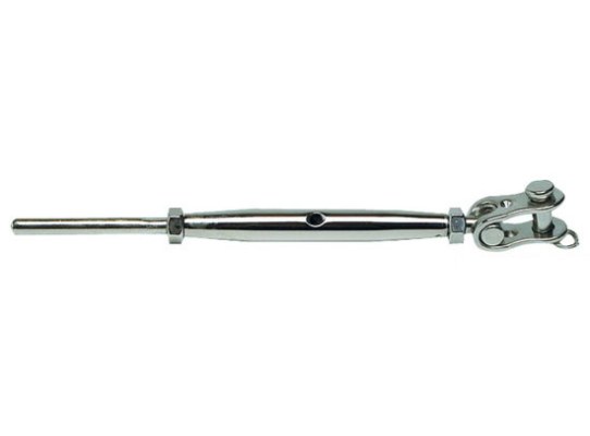 Rigging Screws with Articulated Jaw and Press Fitting Terminal