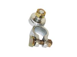 Terminal de Bateria de Cadmio con Tuerca de Laton y Arandela