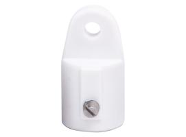 Terminal Externo Toldo Nylon Blanco con Tornillo