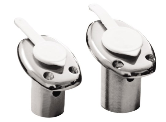 Tintero para Asta de Bandera Inox Pulido