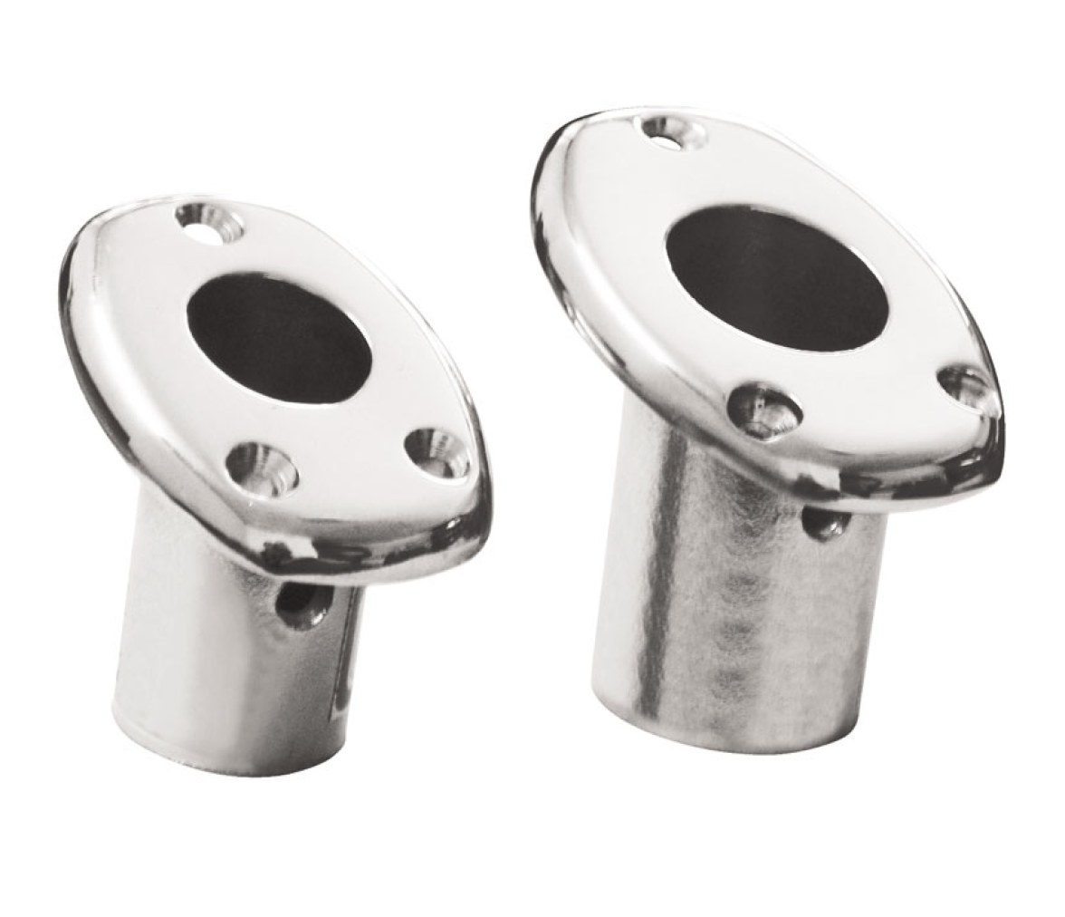 Tintero para Asta de Bandera Inox Pulido