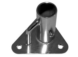Inox Stanchion Holder 84º