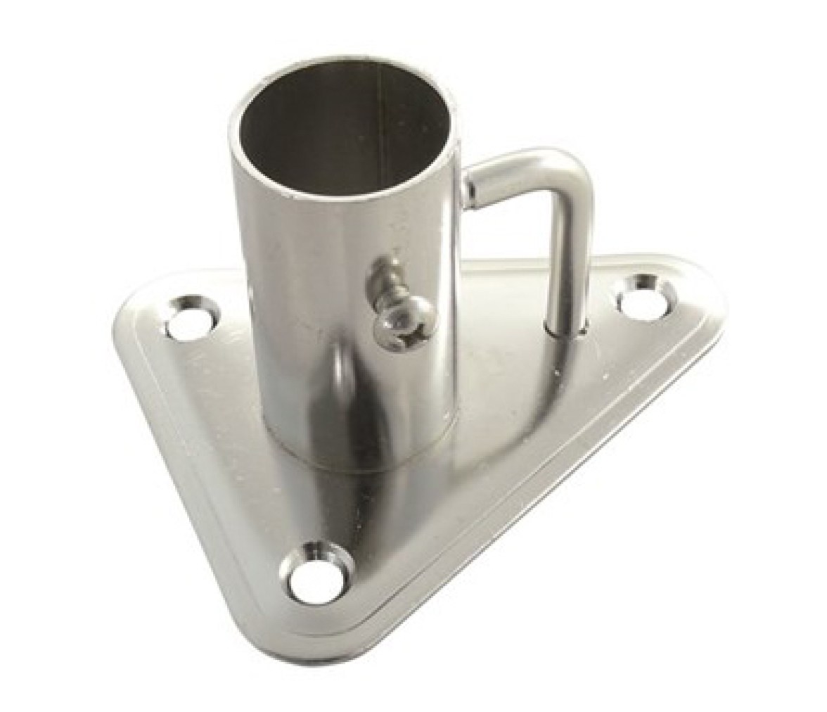 Tintero para Candelero Base Triangular Inox 90º