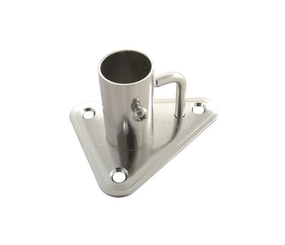 Tintero para Candelero Base Triangular Inox 90º