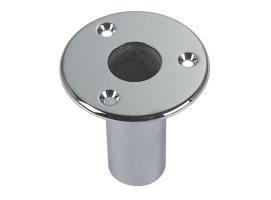 Tintero Pasarela Empotrable Bronce Cromado