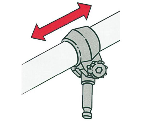 Tintero soporte agarre para chumacera 12x35mm