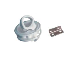 Tirador con Cierre Blanco sin cerradura