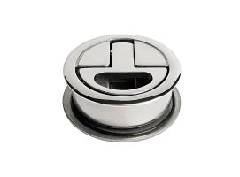 Tirador con Cierre en Acero Inoxidable