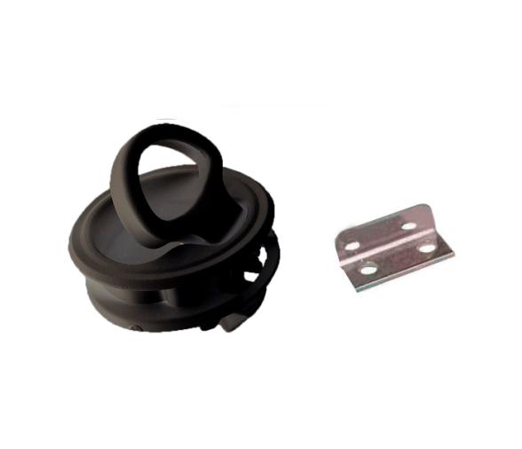 Tirador con Cierre Negro sin cerradura