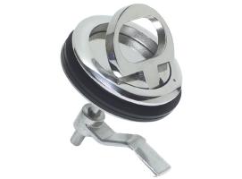 Tirador Inox 316 Giratorio Grande Sin Cerradura