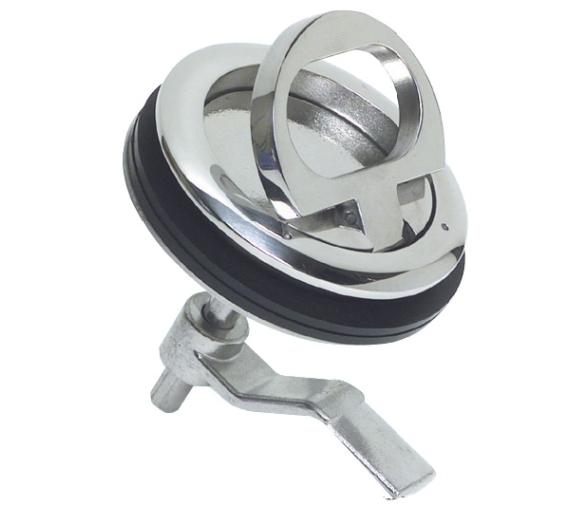 Tirador Inox 316 Giratorio Grande Sin Cerradura