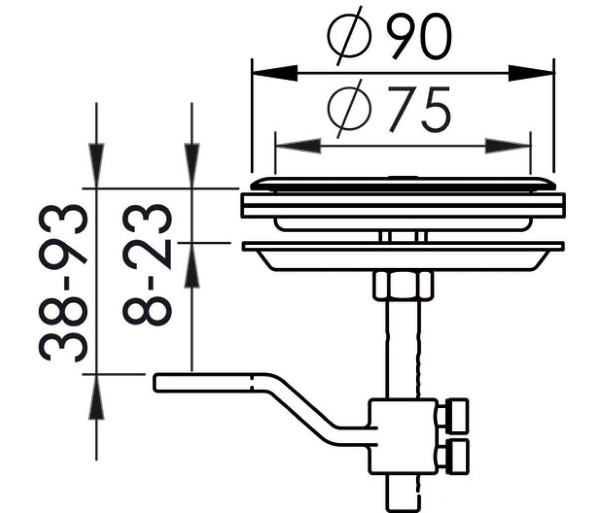 Tirador Inox 316 Giratorio Grande Sin Cerradura