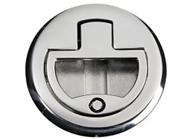 Tirador Inox Grande para Escotillas Con Cerradura