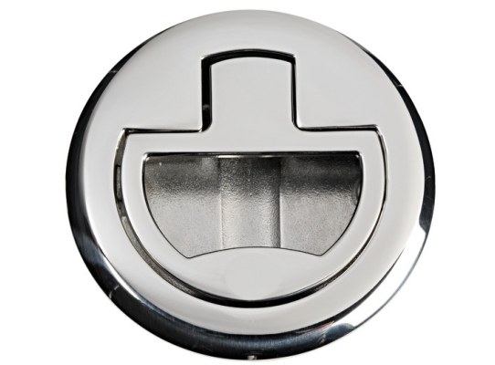 Tirador Inox Grande para Escotillas Sin Cerradura