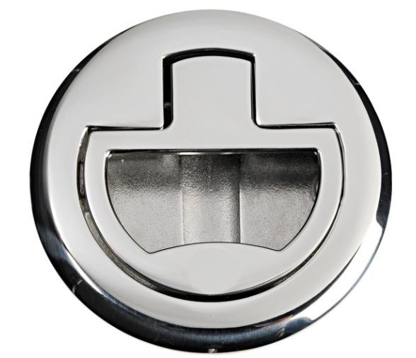 Tirador Inox Grande para Escotillas Sin Cerradura