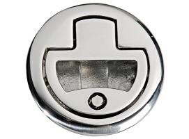 Tirador Inox Mediano para Escotillas Con Cerradura