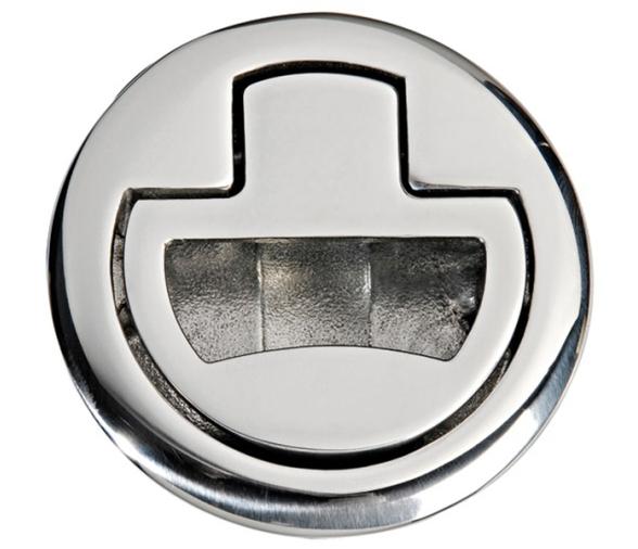 Tirador Inox Mediano para Escotillas Sin Cerradura