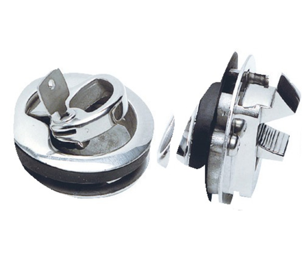 Tirador Inox Pequeño para Escotillas Con Cerradura