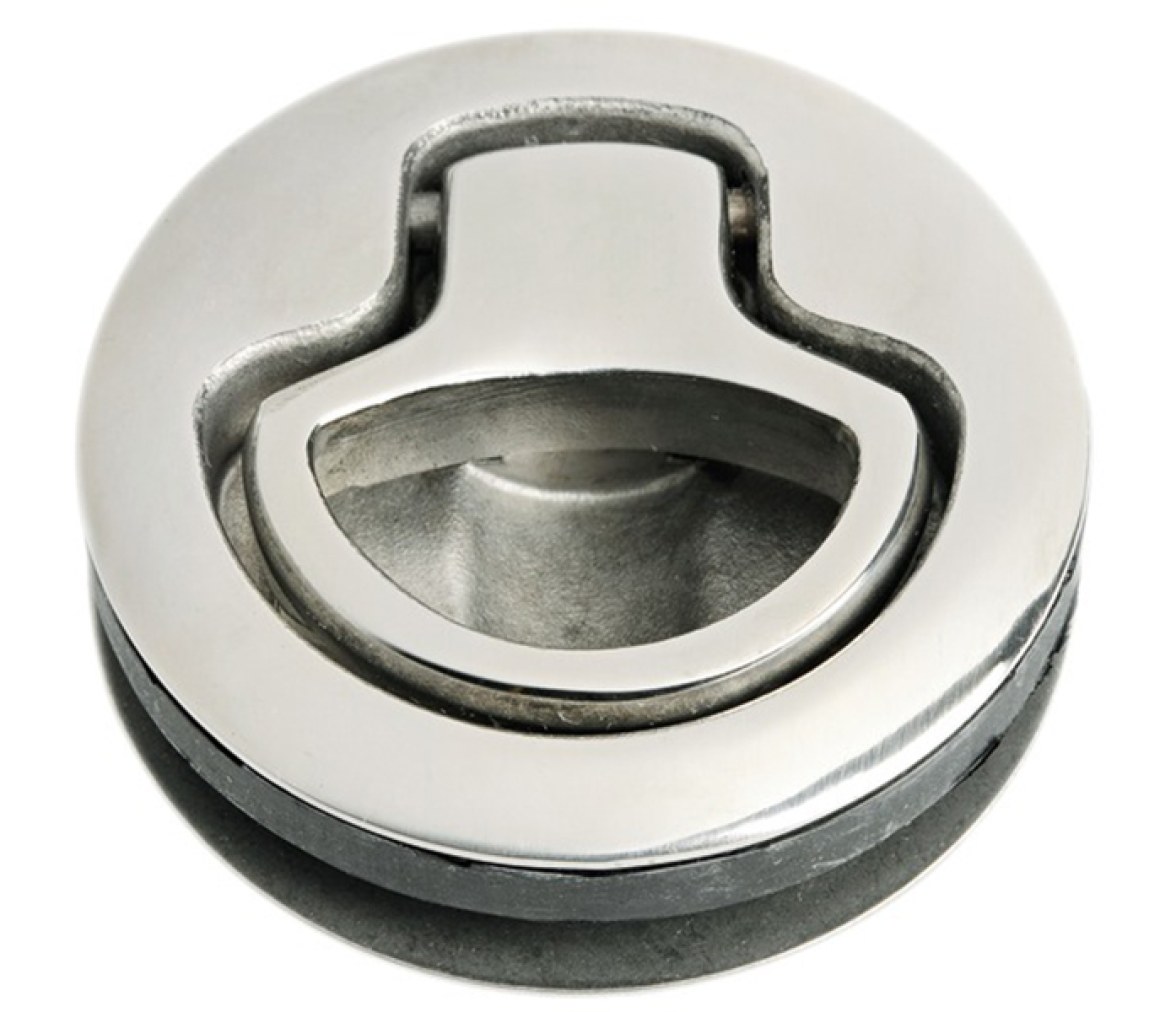 Tirador Inox Pequeño para Escotillas Sin Cerradura