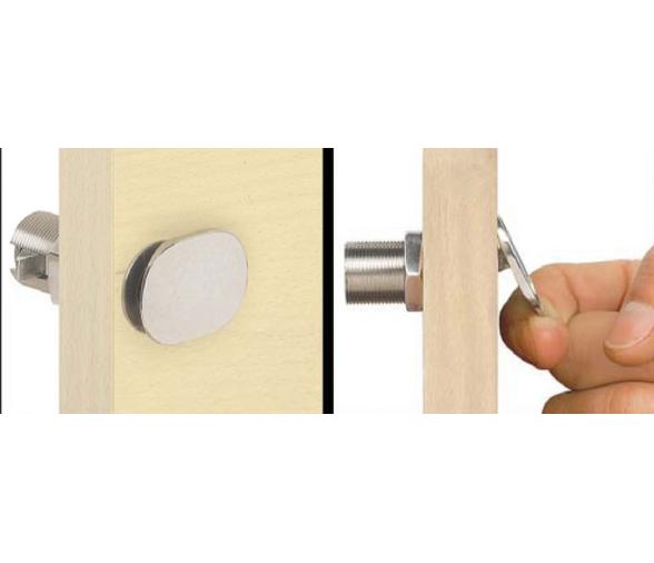 Tirador Puerta Raso Nuevo Diseño Ovalado