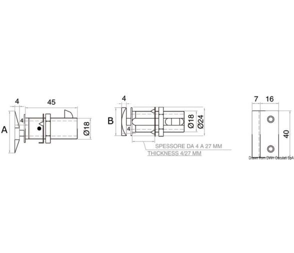 Tirador Puerta Raso Nuevo Diseño Ovalado