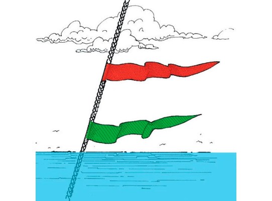 Tiras indicadoras de viento