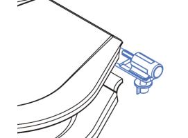 TMC-429960 Hinge Set for Seat and Cover Small Toilet