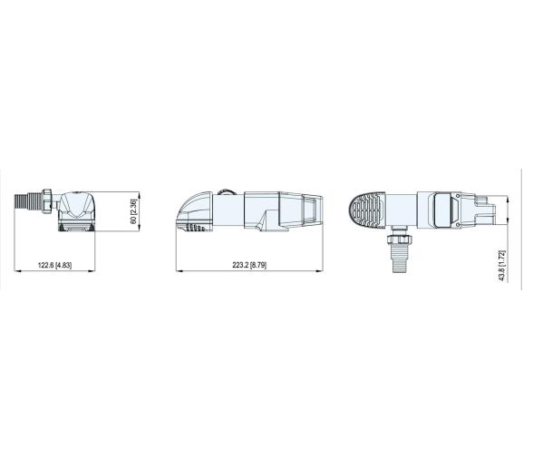 TMC-30801 Bomba de Achique Automática Bajo Perfil 500GPH