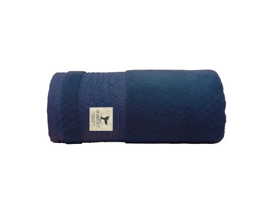 Toalla de Playa Navy – Sea & Salt - Marine Business