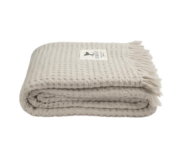 Toalla de Playa Nido de Abeja Beige – Sea & Salt - Marine Business