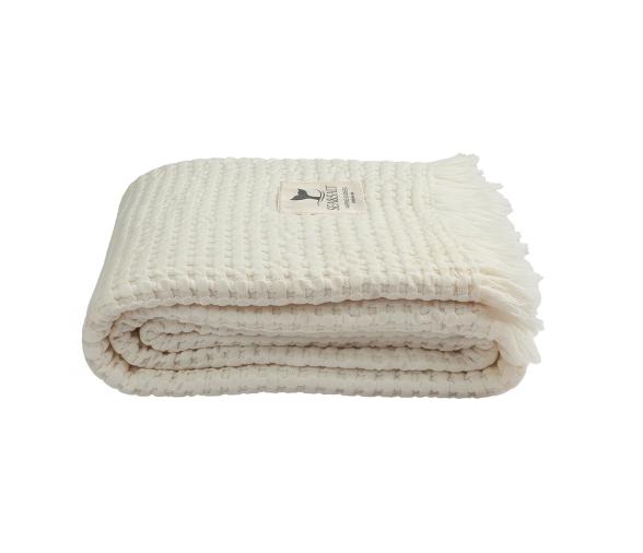 Toalla de Playa Nido de Abeja Ecru – Sea & Salt - Marine Business