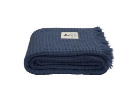 Toalla de Playa Nido de Abeja Navy – Sea & Salt - Marine Business