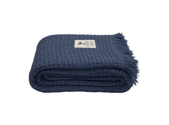 Toalla de Playa Nido de Abeja Navy – Sea & Salt - Marine Business