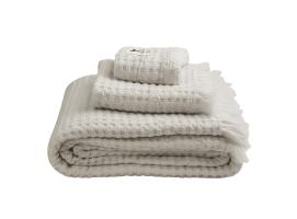 Toallas Nido de Abeja Beige, Set 3 uds – Sea & Salt - Marine Business
