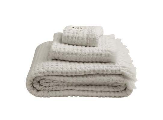 Toallas Nido de Abeja Beige, Set 3 uds – Sea & Salt - Marine Business