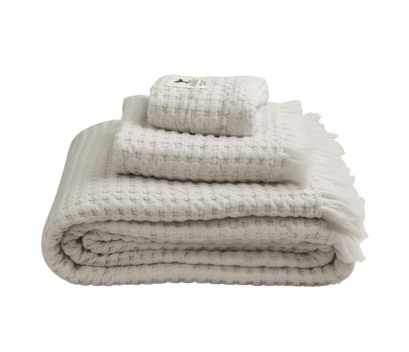 Toallas Nido de Abeja Beige, Set 3 uds – Sea & Salt - Marine Business