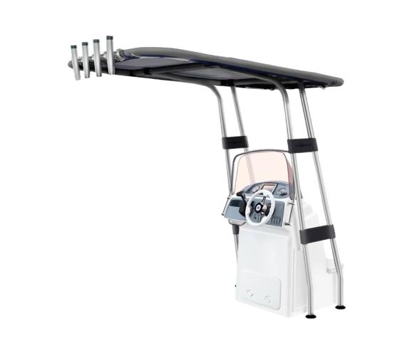 T-Top de Alta Resistencia Gris Oscuro