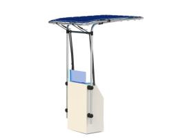 Toldo Azul Retractil para Consola T-TOP