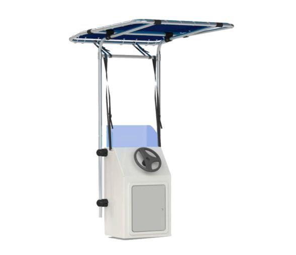 Toldo Azul Retractil para Consola T-TOP