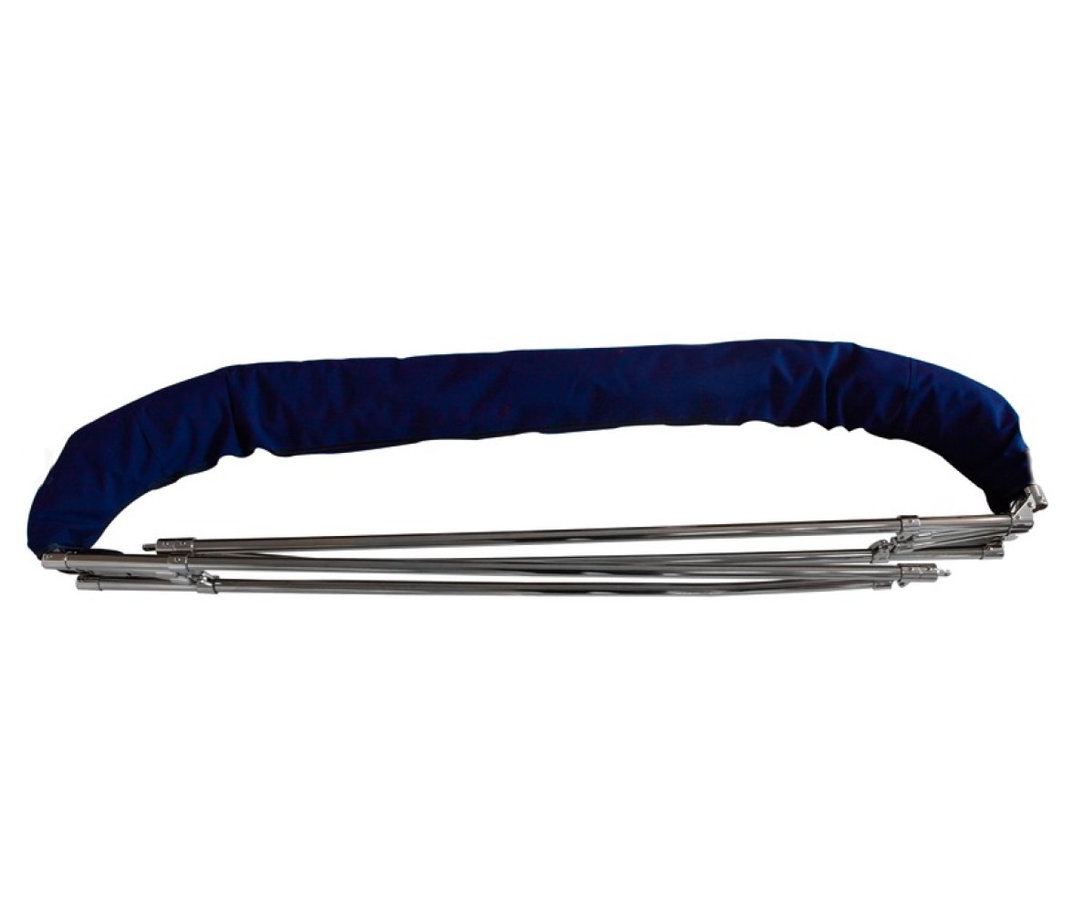 Toldo Bimini 3 Arcos Azul Marino Acero Inoxidable