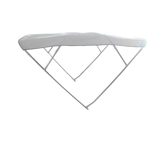 Toldo Bimini 4 Arcos Blanco Aluminio