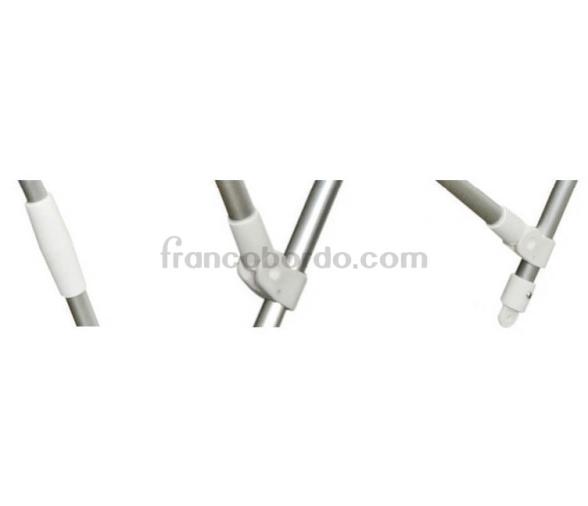 Toldo Bimini 4 Arcos Blanco Aluminio