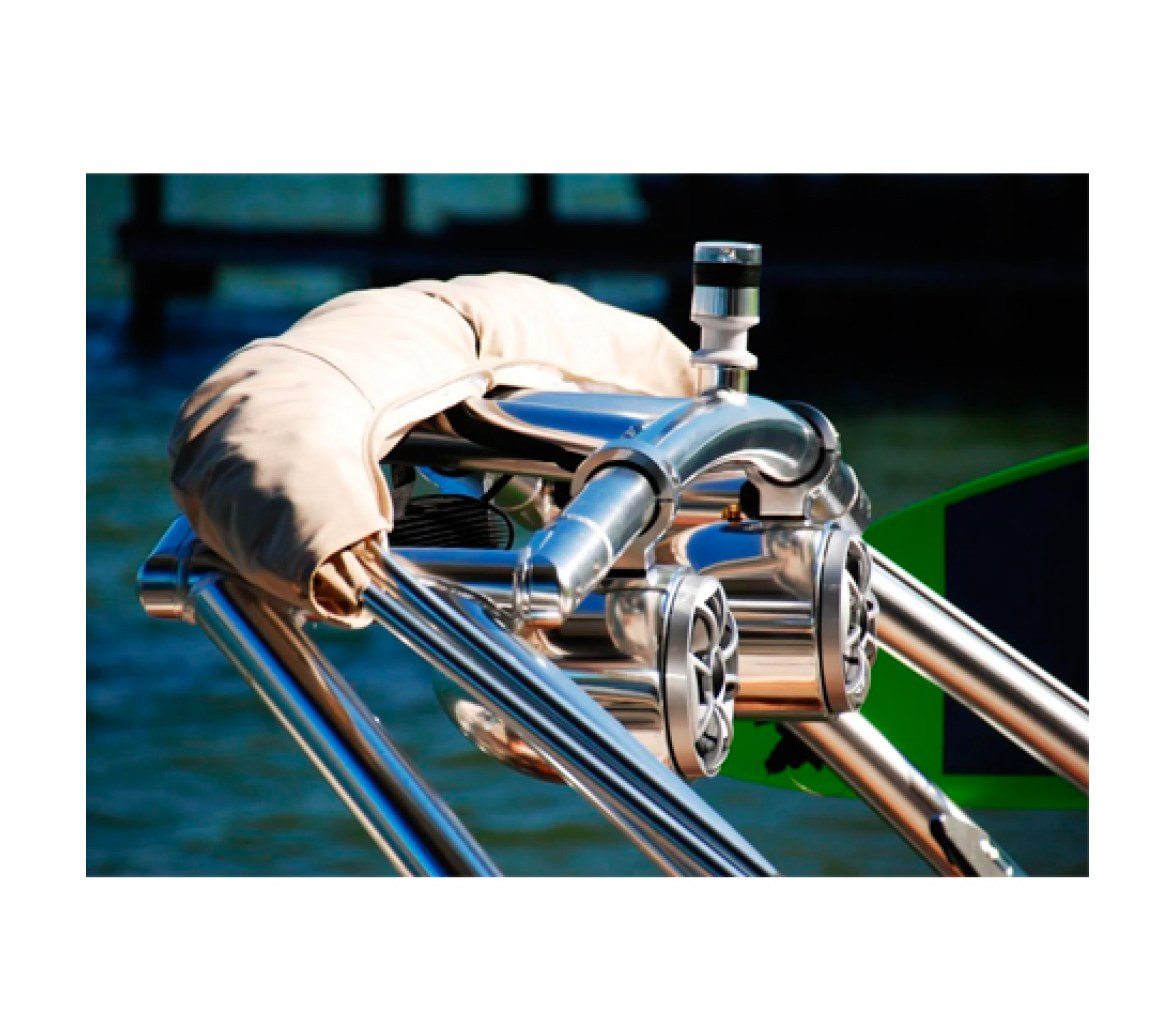 Monster Tower Toldo Bimini - Negro