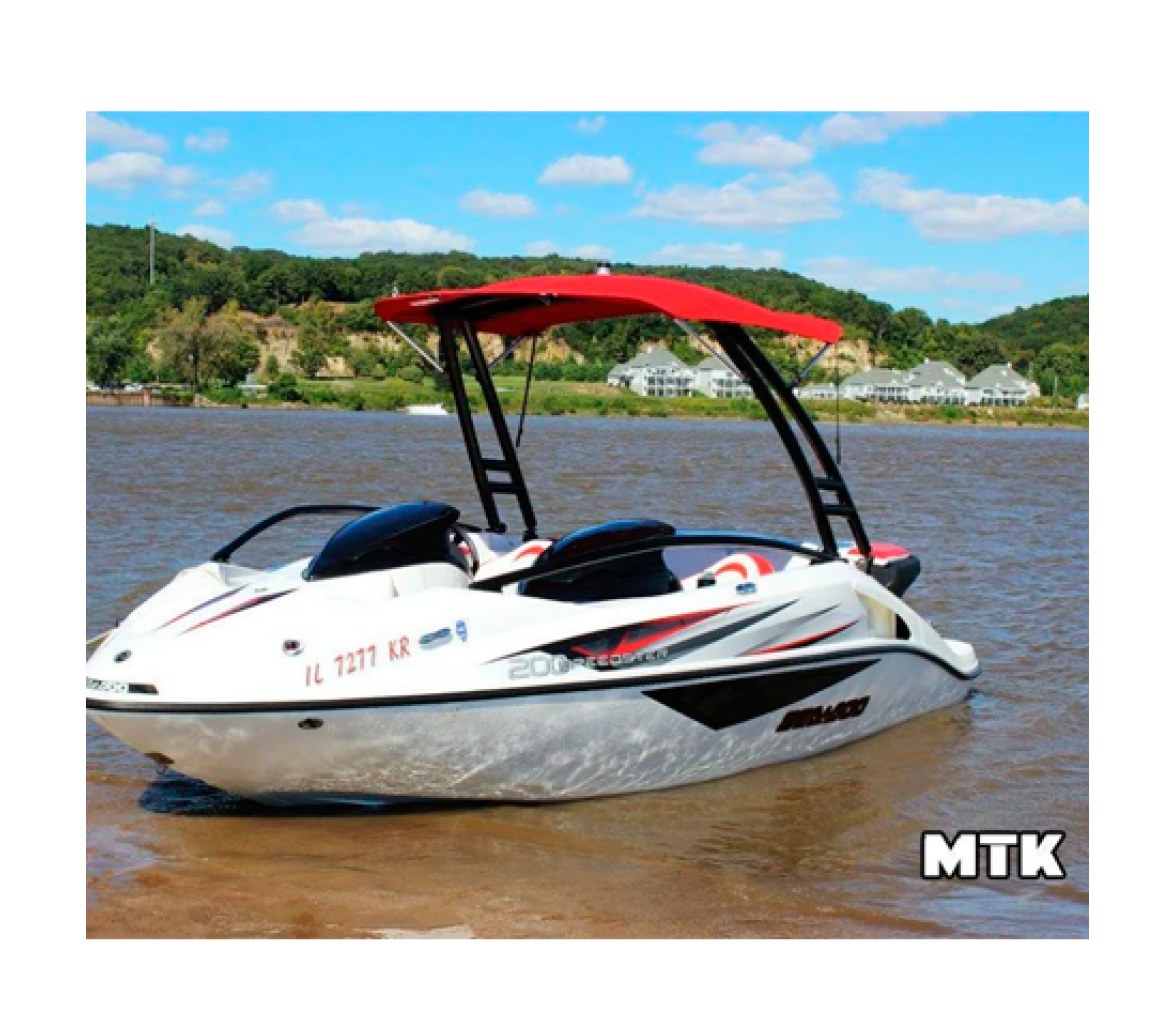 Monster Tower Toldo Bimini - Negro