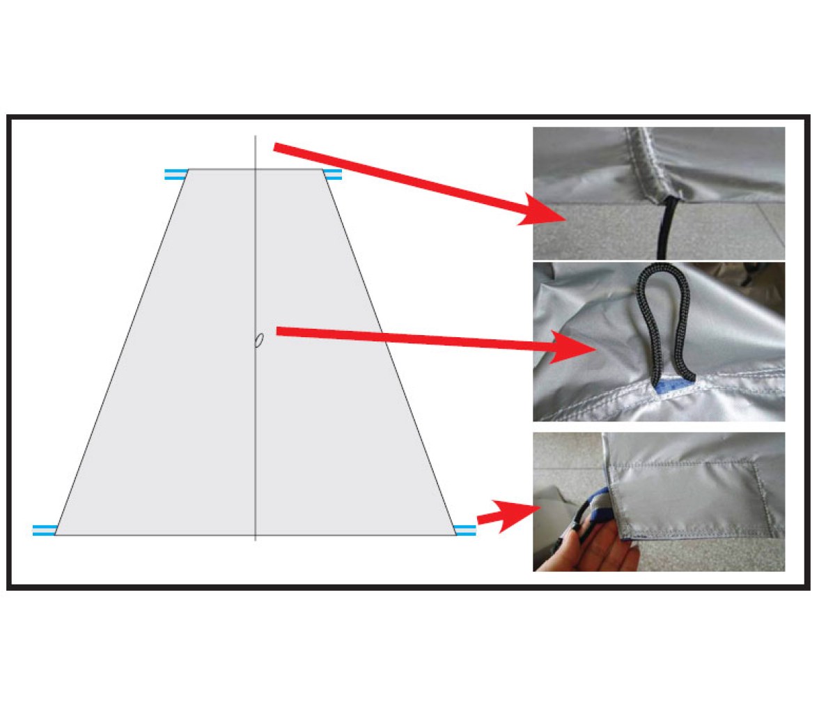 Toldo Fondeo Trapezoidal