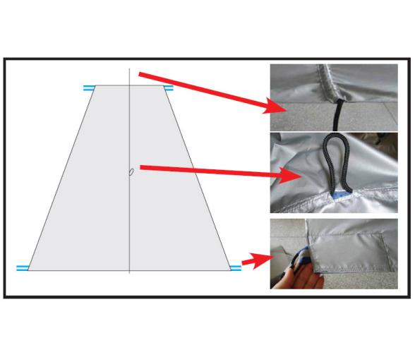 Toldo Fondeo Trapezoidal