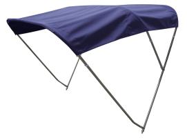 Toldo en Acero Inoxidable 3 Arcos modelo Bahia Azul