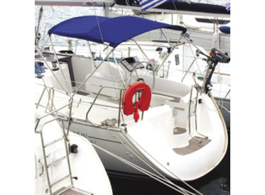 Toldo Inox Athens, azul, 180x180x155