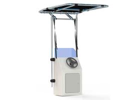 Toldo Negro Retractil para Consola T-TOP